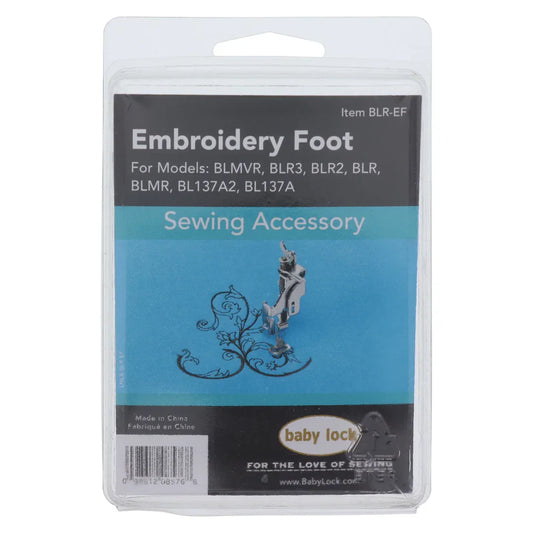 Baby Lock Embroidery Foot BLR-EF