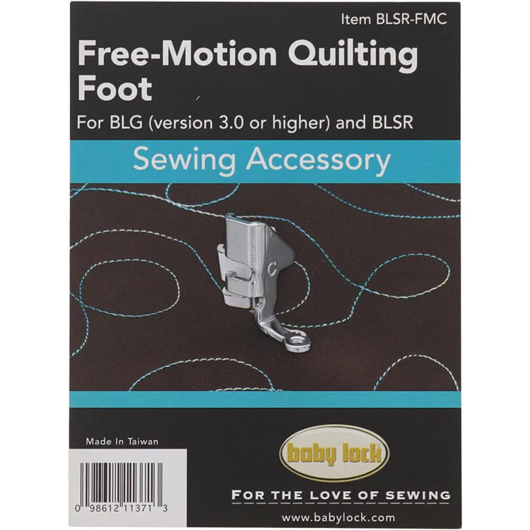 BABY LOCK FREE-MOTION QUILTING FOOT BLSR-FMC