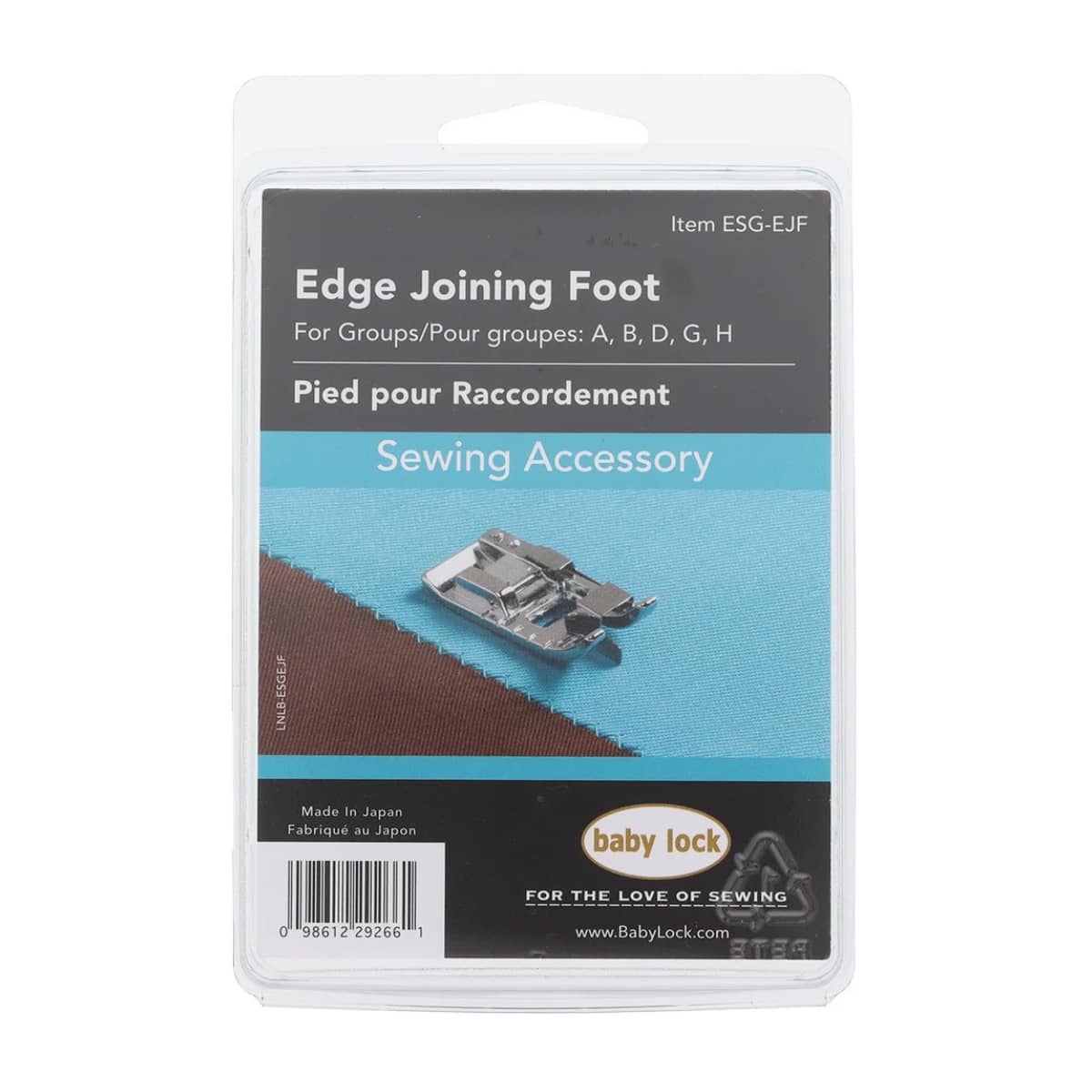Baby Lock Edge Joining Foot ESG-EJF