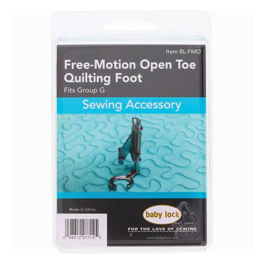 BABY LOCK FREE-MOTION OPEN TOE QUILTING FOOT BL-FMO