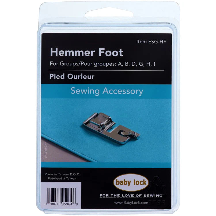 BABY LOCK HEMMER FOOT ESG-HF