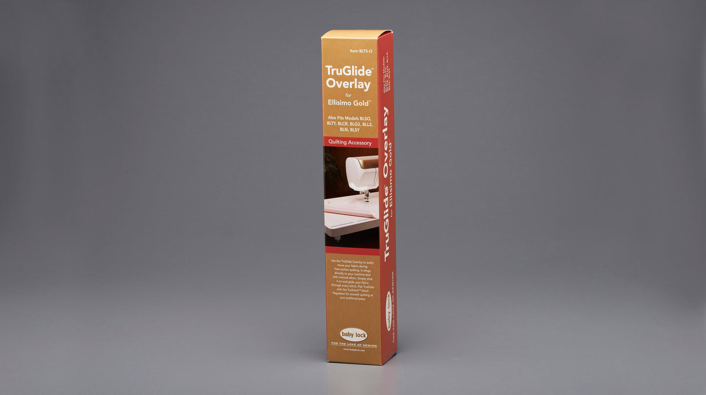 BABY LOCK TRUGLIDE OVERLAY FOR EILLISIMO GOLD QUILTING MAT BLSO,BLTY,BLCR,BLG3,