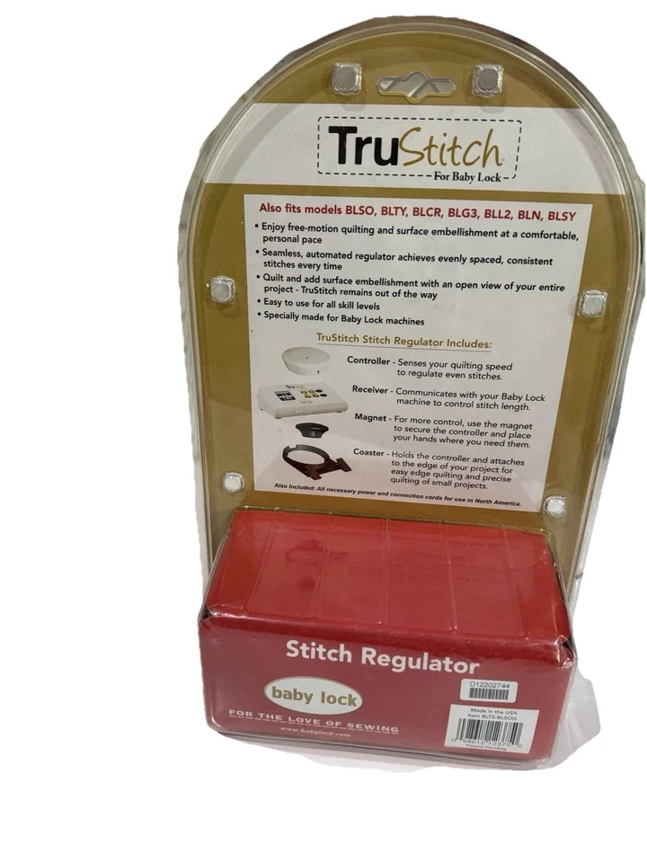 Baby Lock TruStitch Stitch Regulator for Ellisimo Gold BLTS-BLSOG QUILTING NEW